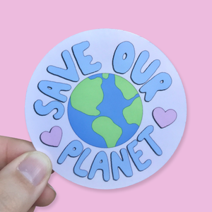 Planet Waterproof Vinyl Sticker